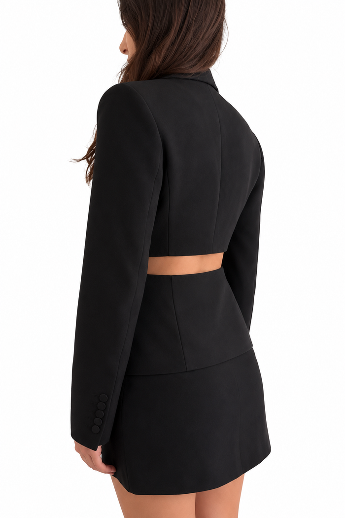Tom Ford Cut-Out Double-Breasted Blazer