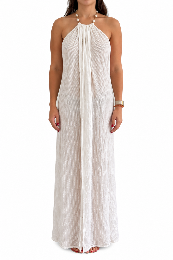 ViX Paula Hermanny Cloe Long Cover-Up Dress
