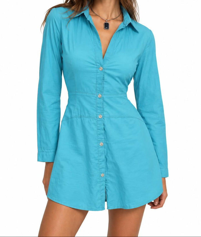 ViX Paula Hermanny Mariana Short Cover-Up Dress