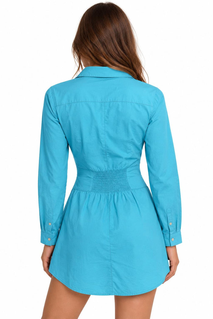 ViX Paula Hermanny Mariana Short Cover-Up Dress